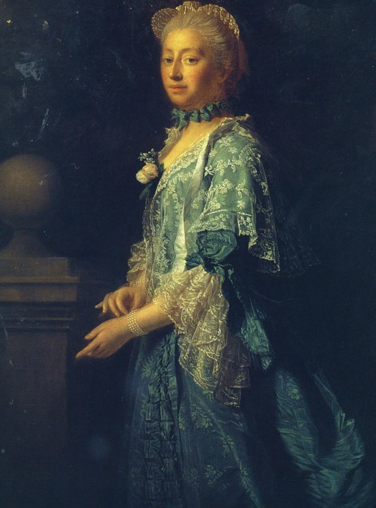 Princess Augusta of Saxe-Gotha Portrait of Augusta of Saxe Gotha Princess of Wales