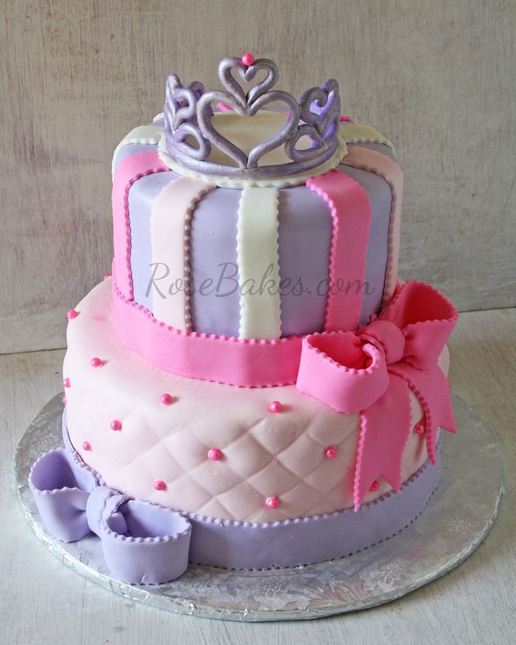 Princess cake 10 Pretty Princess Cakes Rose Bakes