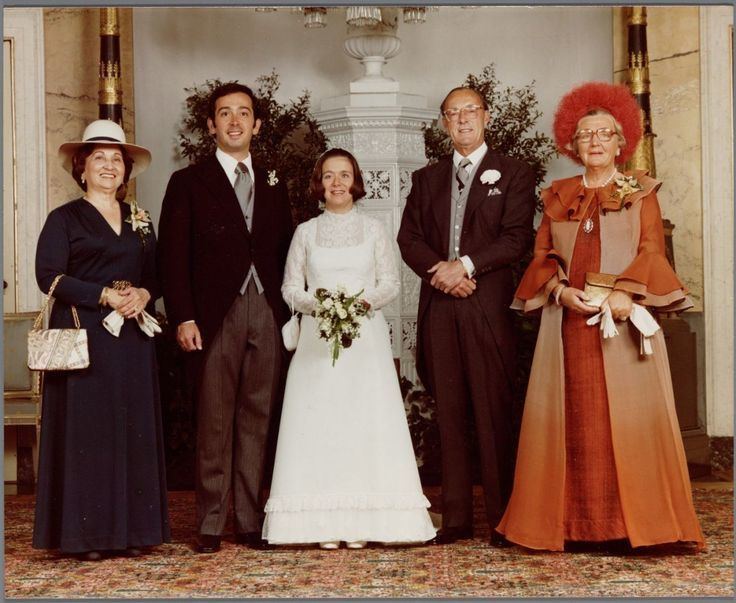 Princess Christina of the Netherlands koningspaar Wedding of Princess Christina of the
