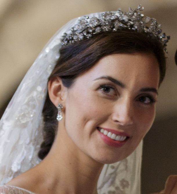 Princess Claire of Luxembourg Princess Claire of Luxembourgs bridal look My Wedding
