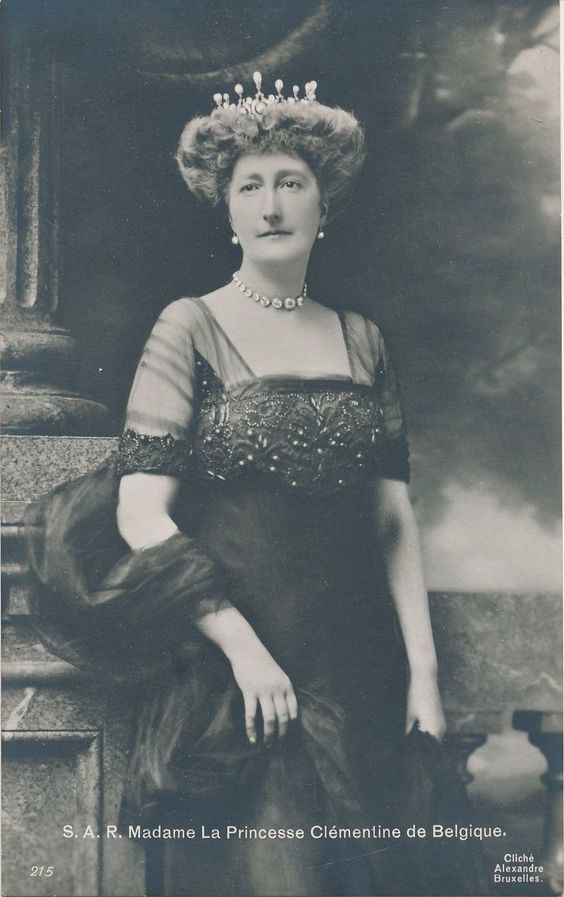 Princess Clémentine of Belgium Royalty Postcard Princess Clementine of Belgium was the wife of