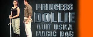 Karishma Randhawa as Princess Dollie Suri and Mayank Anand as Nikshay Rana in the 2004 television series, Princess Dollie Aur Uska Magic Bag