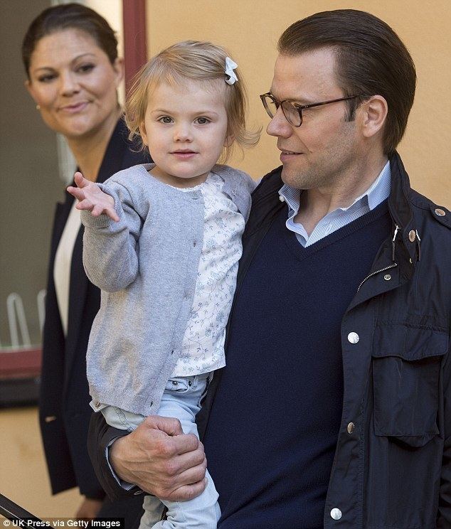 Princess Estelle, Duchess of Östergötland Princess Estelle of Sweden is all smiles on first day of school