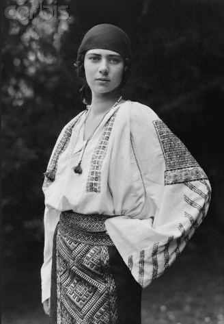 Princess Ileana of Romania Princess Ileana of Romania 1923 Romanian blouse quotie