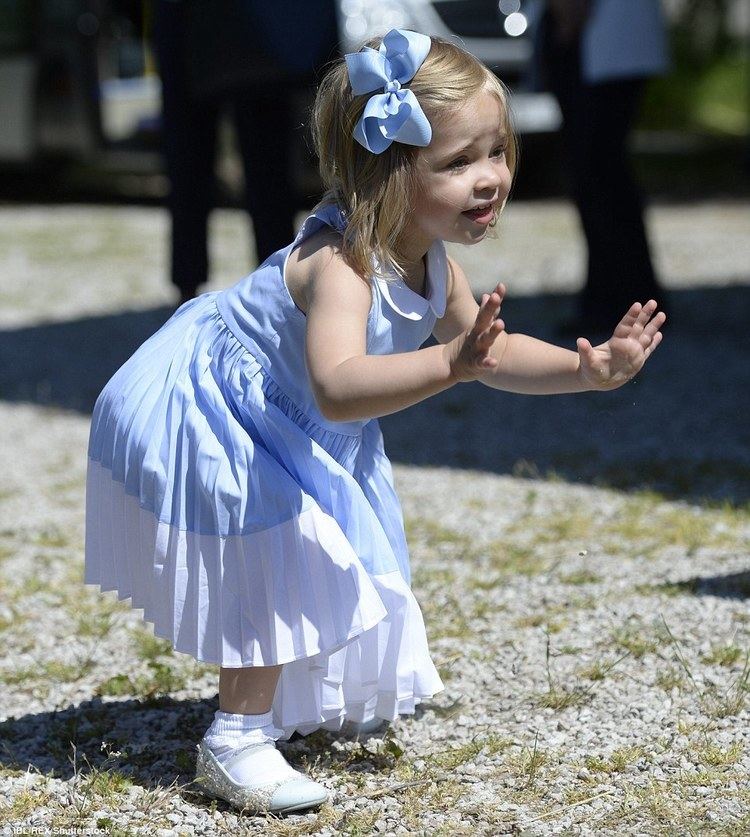 Princess Leonore, Duchess of Gotland Princess Madeleine of Sweden with Princess Leonore in St Tropez