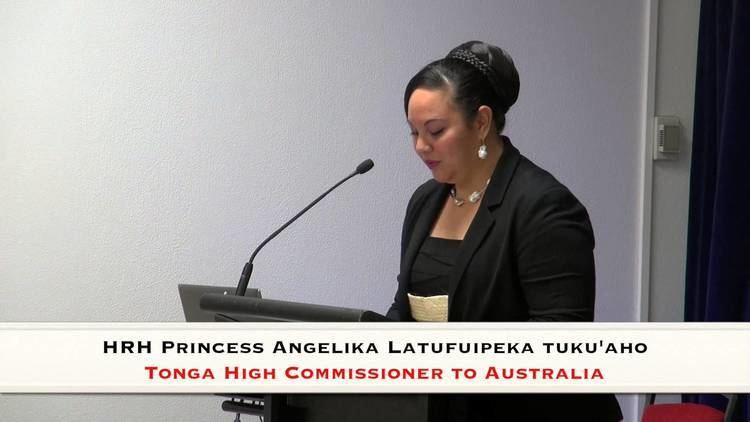 Princess Lātūfuipeka Tukuʻaho HRH Princess Angelika Ltfuipeka Tuku39aho address APPW Symposium
