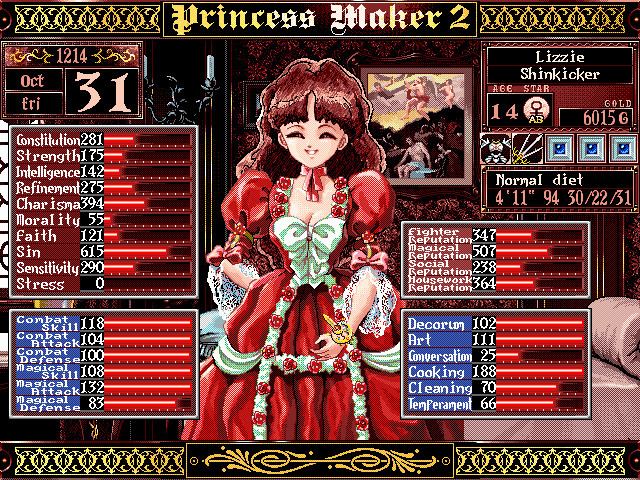 princess maker 2 refined cheat engine