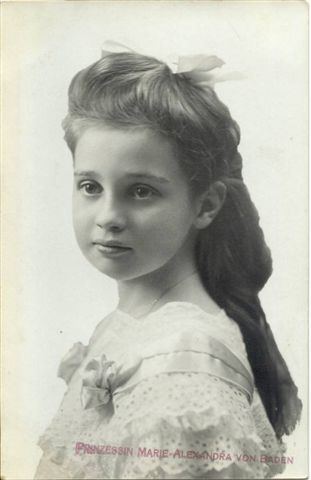 Princess Marie Alexandra of Baden httpssmediacacheak0pinimgcom736x0802e9