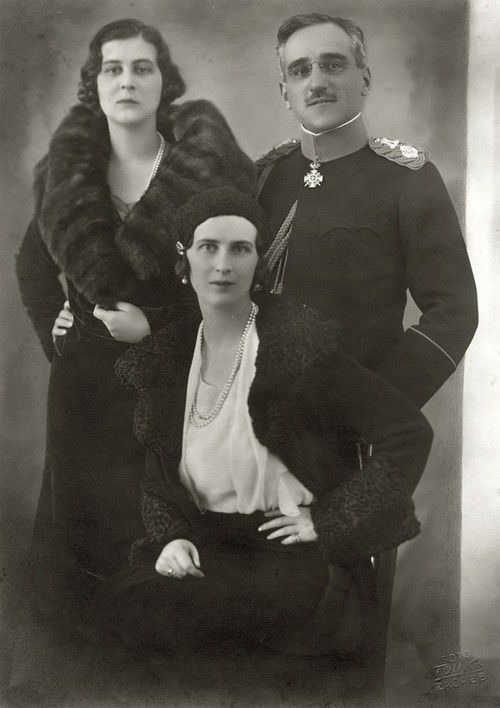 Princess Olga of Greece and Denmark Princess Olga of Yugoslavia nee Pss of Greece sister