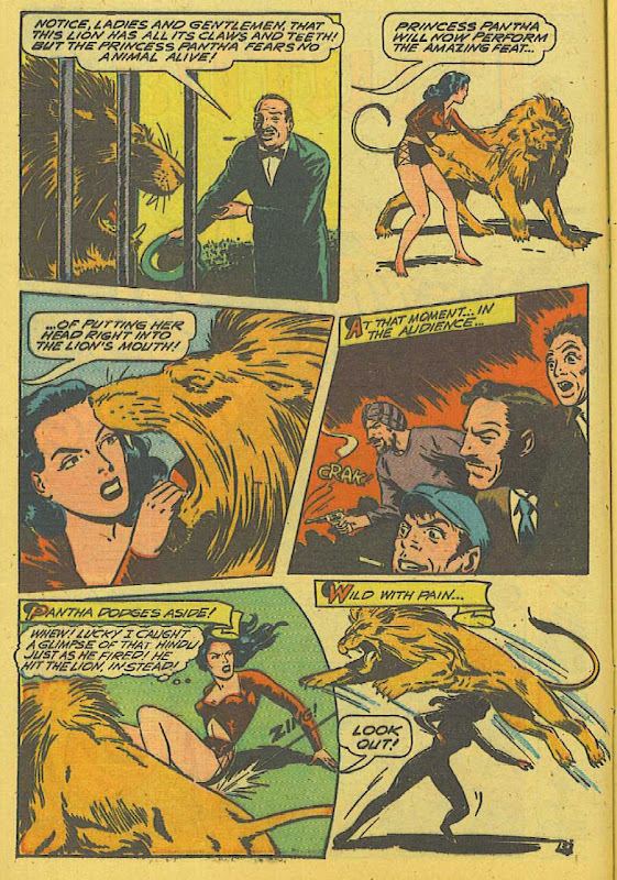 Princess Pantha The Comic Book Catacombs Princess Pantha in quotThe Trail of the