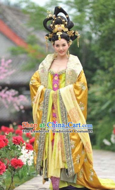 Princess Pingyang Chinese Tang Dynasty Princess Pingyang Costumes Costume Complete Set