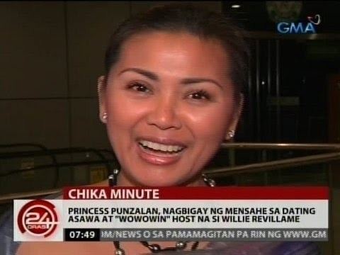 Princess Punzalan on GMA News Chika Minute giving a message to her ex-husband  Willie Revillame