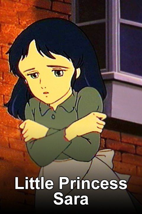 Princess Sarah looking sad and cold while staying outside and wearing a servant's uniform