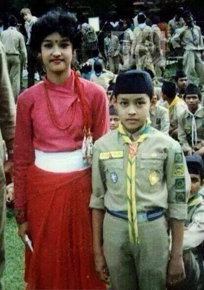 Princess Shruti of Nepal Princess Shruti with her younger brother Prince Nirajan
