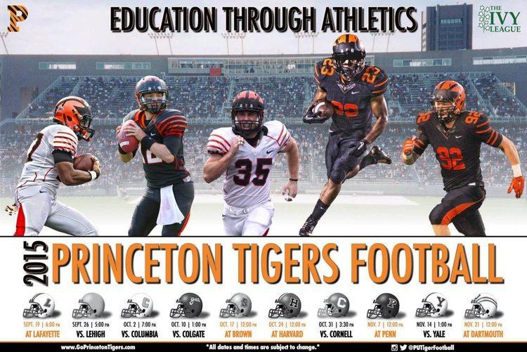 Princeton Tigers football Bill Powers on Twitter quotPUTigerTailgate 2015 Princeton Tigers
