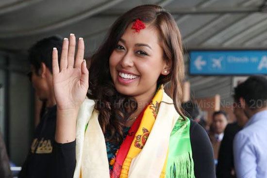 Prinsha Shrestha Prinsha departed to Philippines for Miss Earth 2014