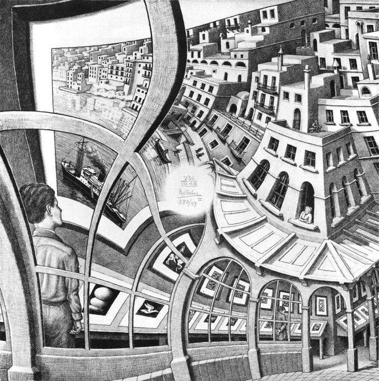 Print Gallery (M. C. Escher) Print Gallery 1956 MC Escher WikiArtorg