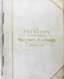 Printers' International Specimen Exchange httpsuploadwikimediaorgwikipediacommonsthu