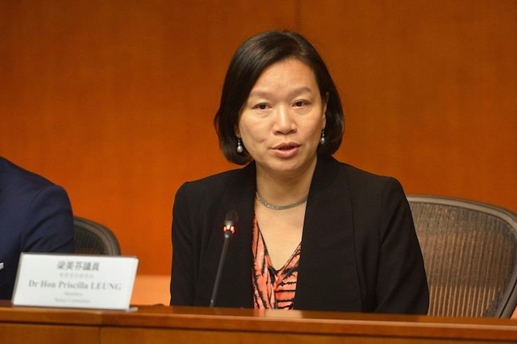 Priscilla Leung Proestablishment lawmaker Priscilla Leung quits six panels as