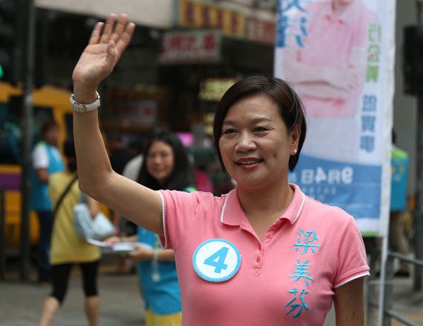 Priscilla Leung Lawmaker urges people not to vote for separatists HK