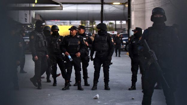 Prison riot Mexico prison riot leaves 49 dead near Monterrey BBC News