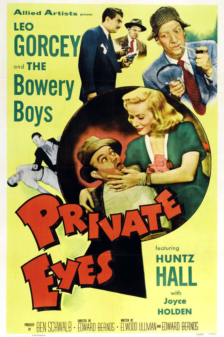 Private Eyes (1953 film) wwwgstaticcomtvthumbmovieposters37938p37938