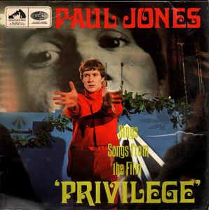 Privilege (film) Paul Jones Sings Songs From The Film Privilege Vinyl at Discogs