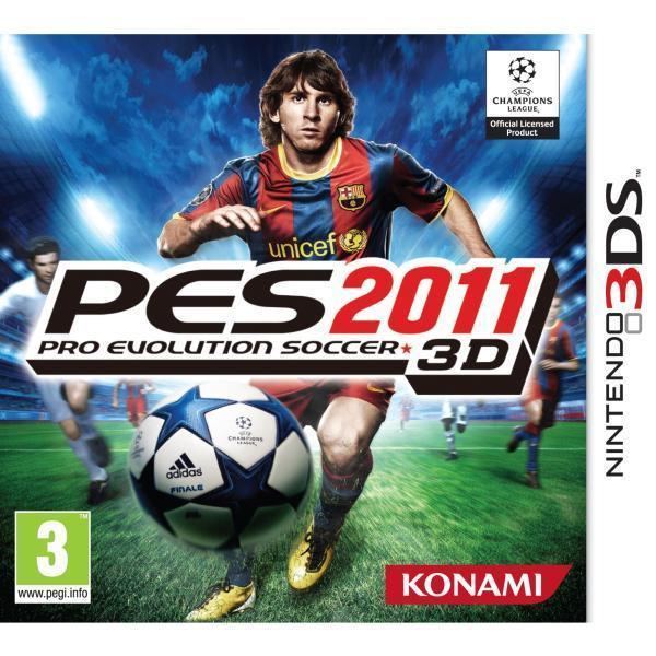 Pro Evolution Soccer 2011 3D PES 2011 3D Pro Evolution Soccer Nintendo 3DS Zavvicom