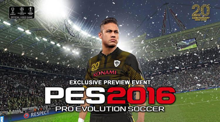 Pro Evolution Soccer 2016 Exclusive preview event Pro Evolution Soccer 2016 FourFourTwo