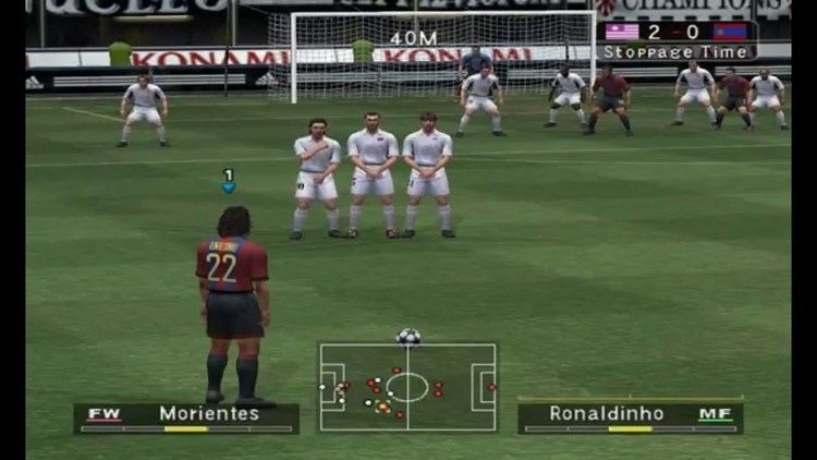 Pro Evolution Soccer 3 Pro Evolution Soccer 3 2003 FC Barcelona VS Real Madrid CF PC