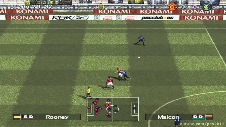 Pro Evolution Soccer 6 Pro Evolution Soccer 6 INTER vs MANCHESTER UNITED YouTube