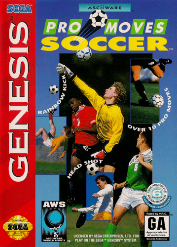 Pro Moves Soccer Play AWS Pro Moves Soccer Sega Genesis online Play retro games