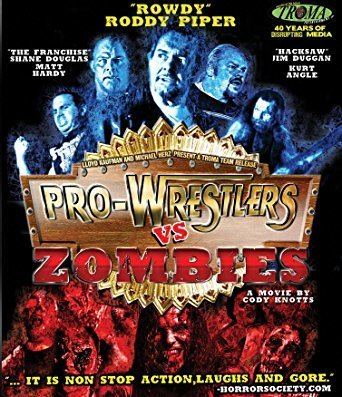 Pro Wrestlers vs Zombies Amazoncom ProWrestlers Vs Zombies Bluray Roddy Piper Jim