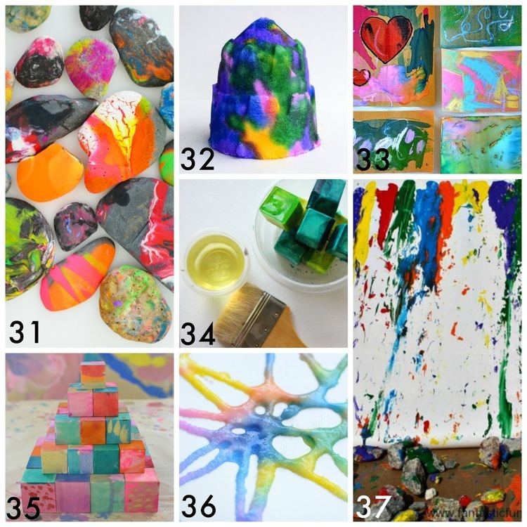 Process art 50 Easy Process Art Activities for Kids