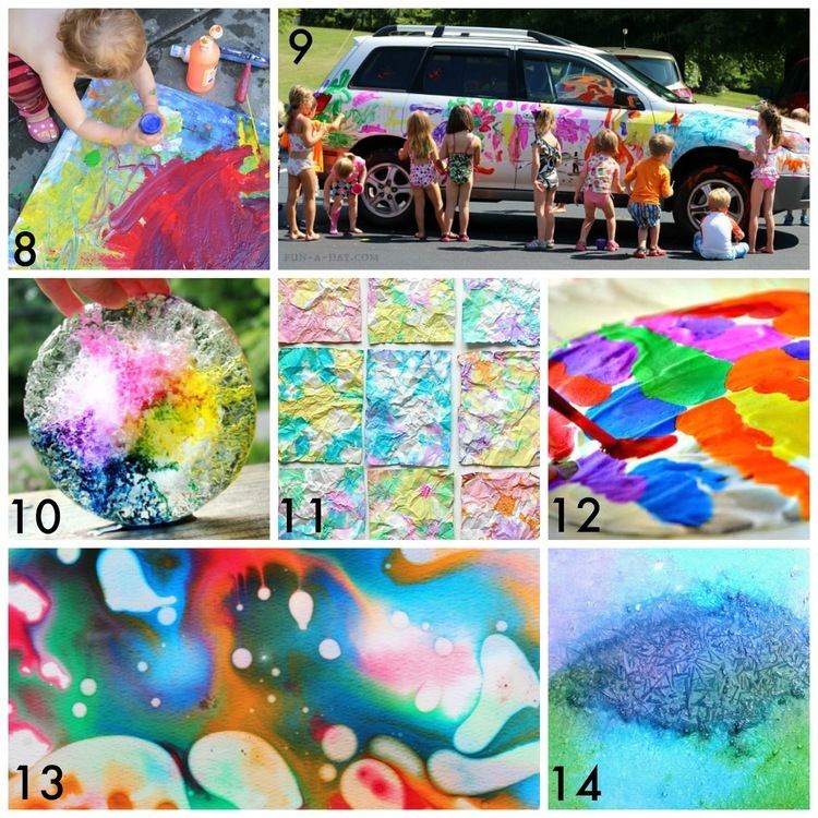 Process art 50 Easy Process Art Activities for Kids