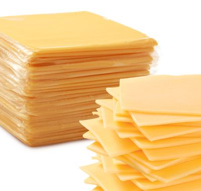 Processed cheese Processed Cheese Slices Whitehall Specialties