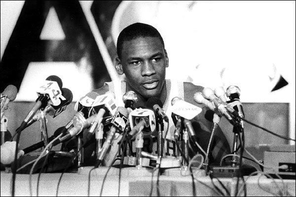 Professional basketball player MICHAEL JORDAN Professional basketball player MICHAEL JORDAN