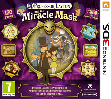Professor Layton and the Miracle Mask Professor Layton and the Miracle Mask Nintendo 3DS Games Nintendo