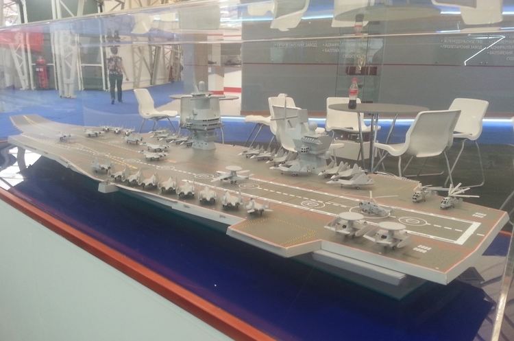 Project 23000E FileModel aircraft carrier project 23000E at the Army 2015 4JPG
