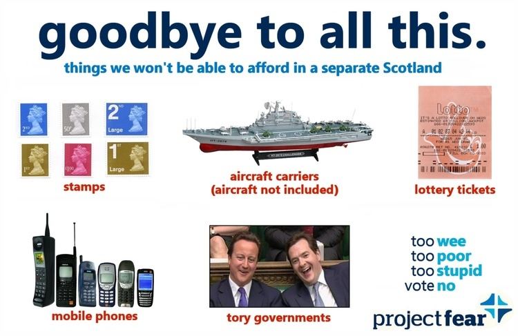 Project Fear (British politics) Wings Over Scotland project fear