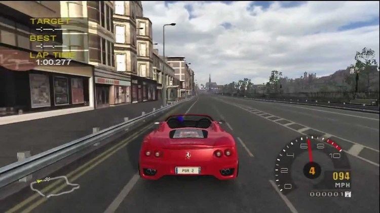 Project Gotham Racing (series) HD Project Gotham Racing 2 Ferrari 360 Spider at Edinburgh YouTube