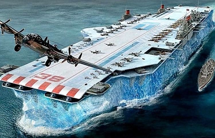 Project Habakkuk Project Habakkuk Britain39s Secret Ship Made of Ice Amusing Planet