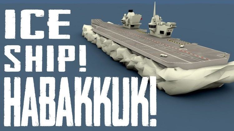 Project Habakkuk The Strange Files Project Habakkuk ICE SHIP YouTube