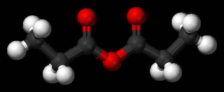 Propionic anhydride FilePropionicanhydride3Dballspng Wikimedia Commons