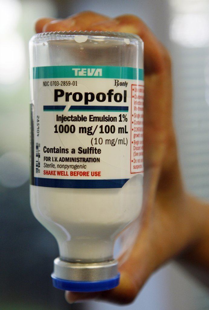 Propofol A propofolfree colonoscopy Some doctors say yes LA Times