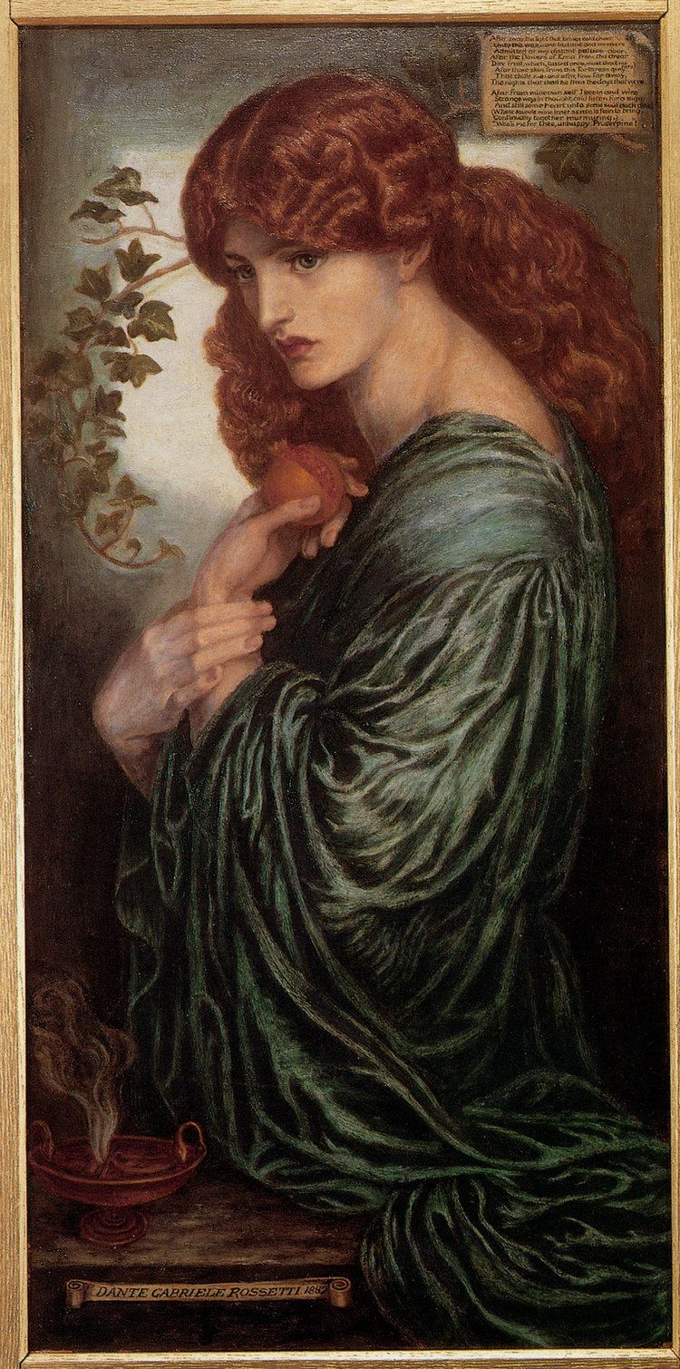 Proserpine (Rossetti painting) Proserpine Painting by Dante Gabriel Rossetti Could Fetch 18