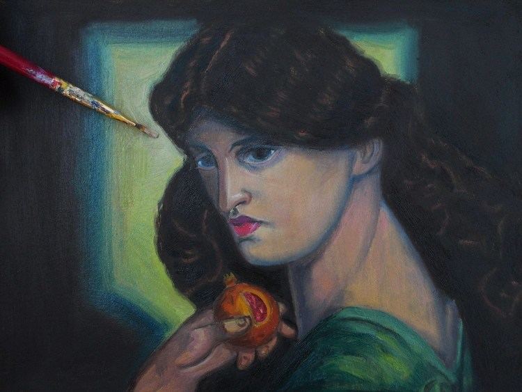 Proserpine (Rossetti painting) Underpainting and First Glaze of Rossetti39s Proserpine in Oils YouTube