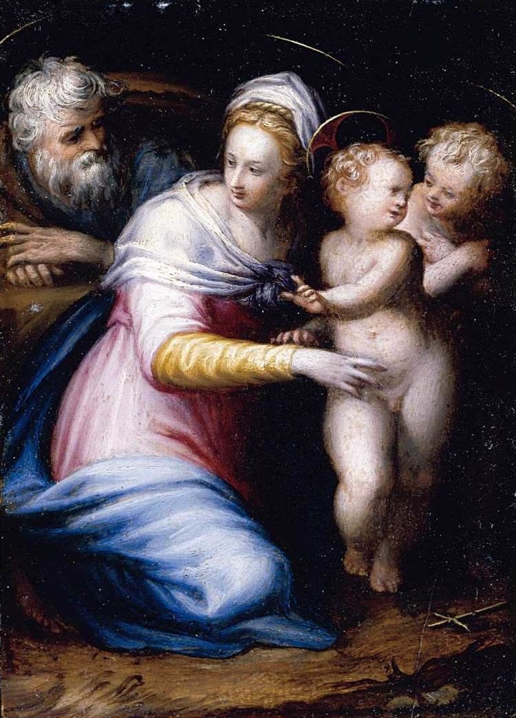 Prospero Fontana FileProspero Fontana Holy Family with the Infant St