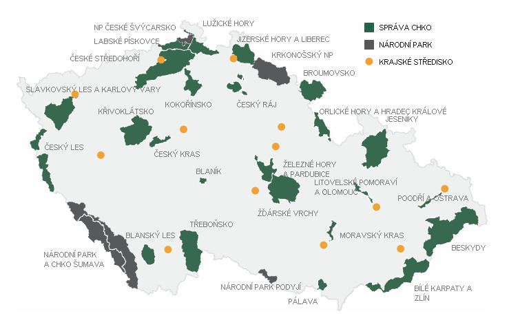 Protected areas of the Czech Republic