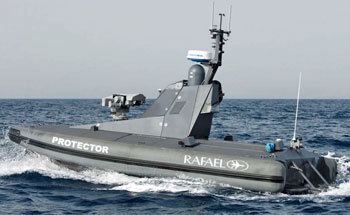 Protector USV Indian Coast Guard Marine Police express interest in Israeli USVs